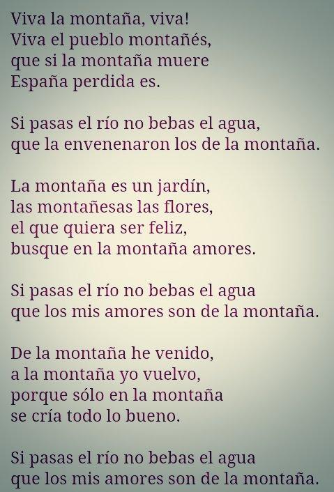 Glynglon's tweet photo. VIVA LA MONTAÑA, VIVA
VIVA EL PUEBLO MONTAÑES.
QUE SI LA MONTAÑA MUERE
ESPAÑA PERDIDA ES. http://t.co/wkOsJiMisG