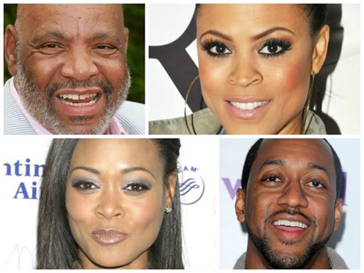   wishes Jaleel White, James Avery, Robin Givens, & Shaunie ONeal, a happy birthday 