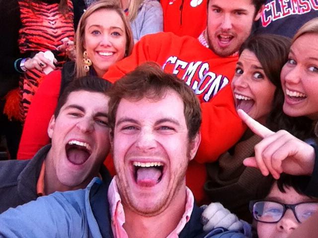 CraftyAlex's tweet photo. #clemsonfamily #clemsonfamily http://t.co/1jOBFpDF2X