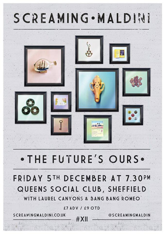 Gina Walters- <a href="/ScreamingMaldin/">Screaming Maldini</a> sang on #Sheffaid, get to their gig 6th Decembe! Supported by <a href="/BangBangRomeo/">𝙱𝙰𝙽𝙶 𝙱𝙰𝙽𝙶 𝚁𝙾𝙼𝙴𝙾</a> + more!