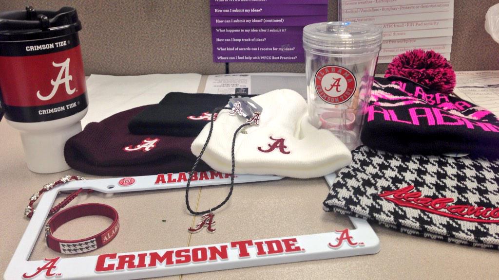 Bae came in to work talking about 'Happy Iron Bowl!' 😍🐘🏈❤️ #HeIsAMAZING #JustBecauseGifts #RollTide