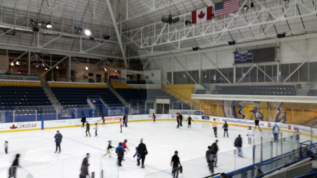 barry_d_waite's tweet photo. At the @ASkatingChance #CCPR student event at the Mattamy Centre/Maple Leaf Gardens http://t.co/YXPNBvZjeF