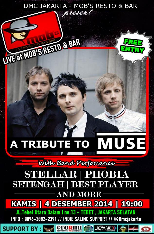 Come Join , A Tribute to MUSE live at MOBS Tebet | Free entry ,, <a href="/infoevent_id/">infoevent.co.id</a> <a href="/acaraapa_com/">acaraapaDotcom</a> <a href="/heruipank/">Heru</a> <a href="/MuserJakarta/">MUSE Jakarta Fans Club</a>