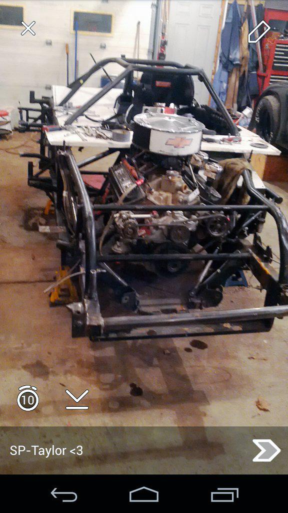 relentless88R's tweet photo. Busy day in the shop...body hung, bumper bars and door bars all done on mikes LM , and stripped the oscaar mod http://t.co/IHGVX9258b