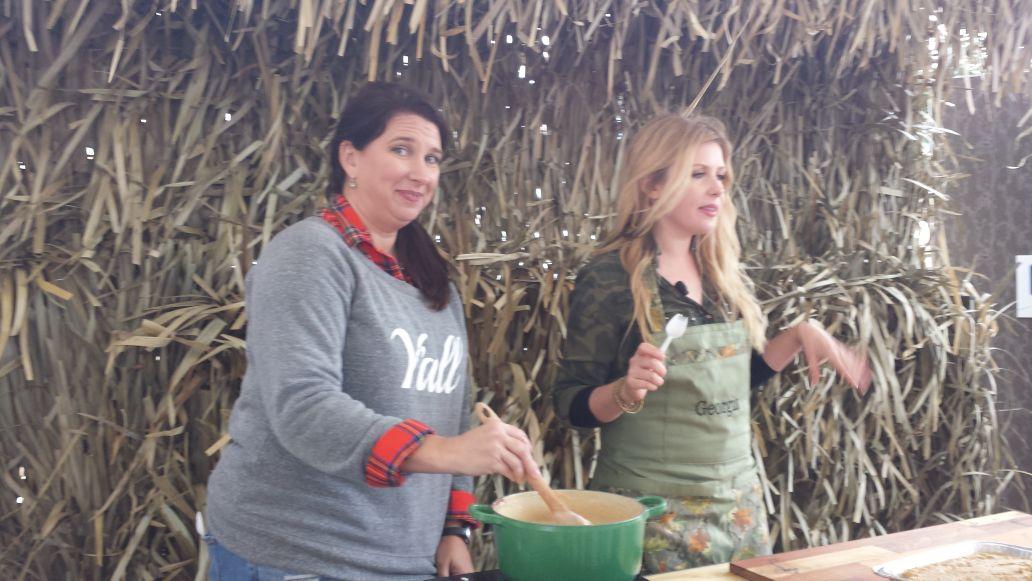 Grillocracy's tweet photo. @gpellegrini demo at world duck calling championship with a little help from @theparkwife @RicelandFoods #wcdcc http://t.co/OgwmmtQf6Y
