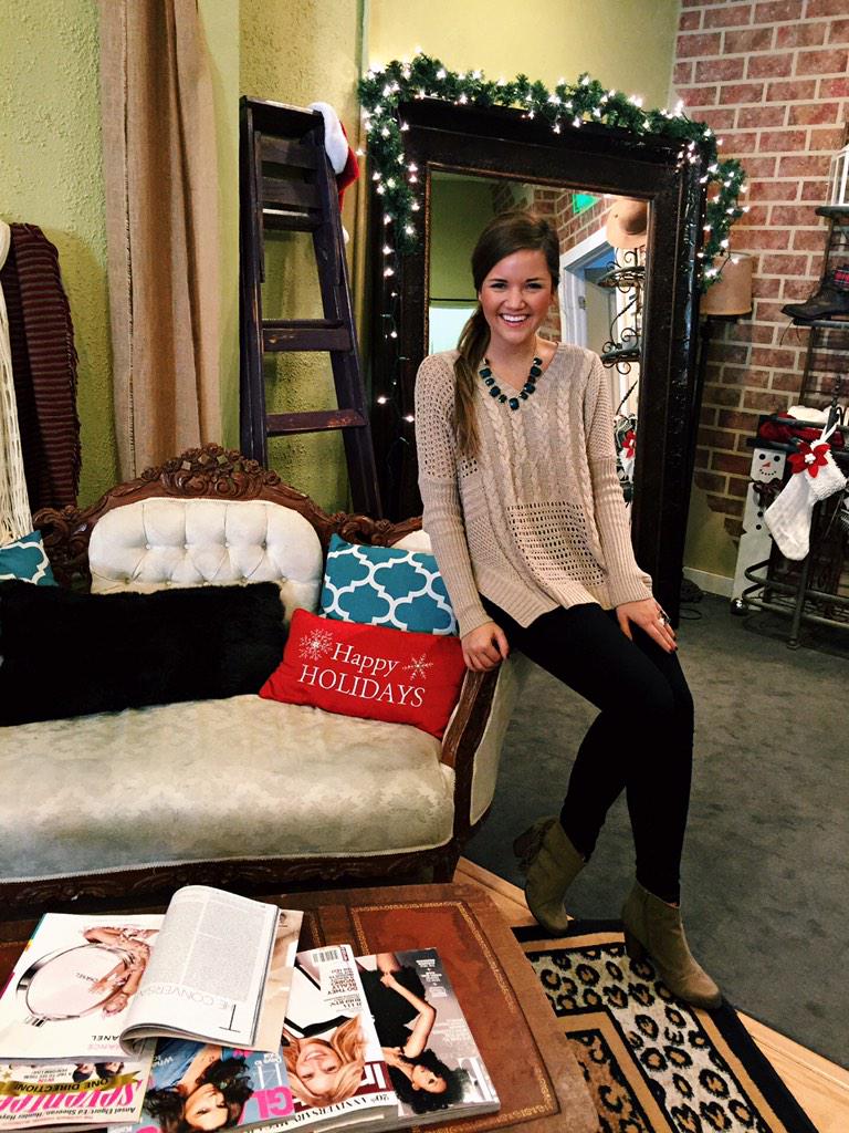 posh_norman's tweet photo. We are loving this new cable knit sweater! Get this entire look for 30% off today until 6 pm! http://t.co/x6MWS0PbLJ