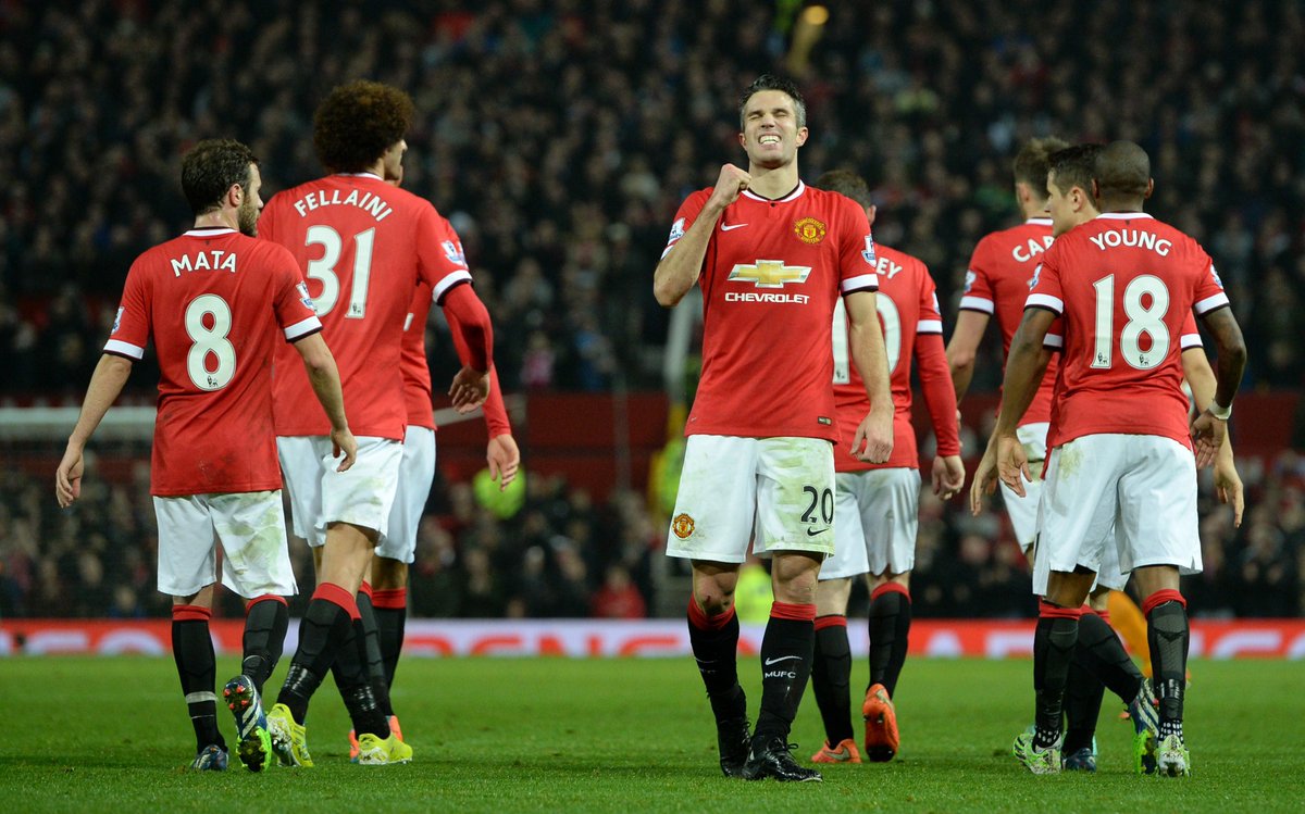 Louis van Gaal's words seem to have had the desired effect on Robin van Persie #MUFC #MOTD