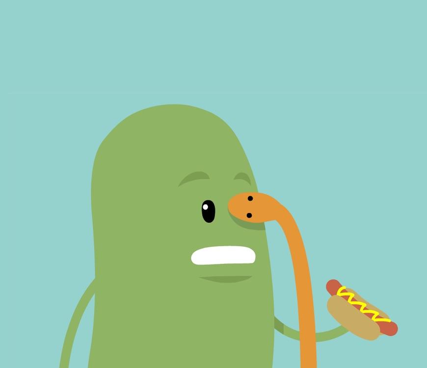 A snake just bit my eye! appstore.com/dumbwaystodiei