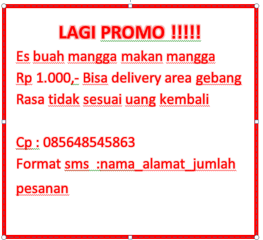 La_Fruits's tweet photo. ini mimin promo :) http://t.co/e6TsmBPDPz