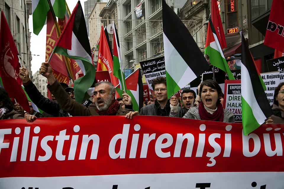29 Kasım Filistin'le Uluslararası Dayanışma Günü eylemimizden kareler...
