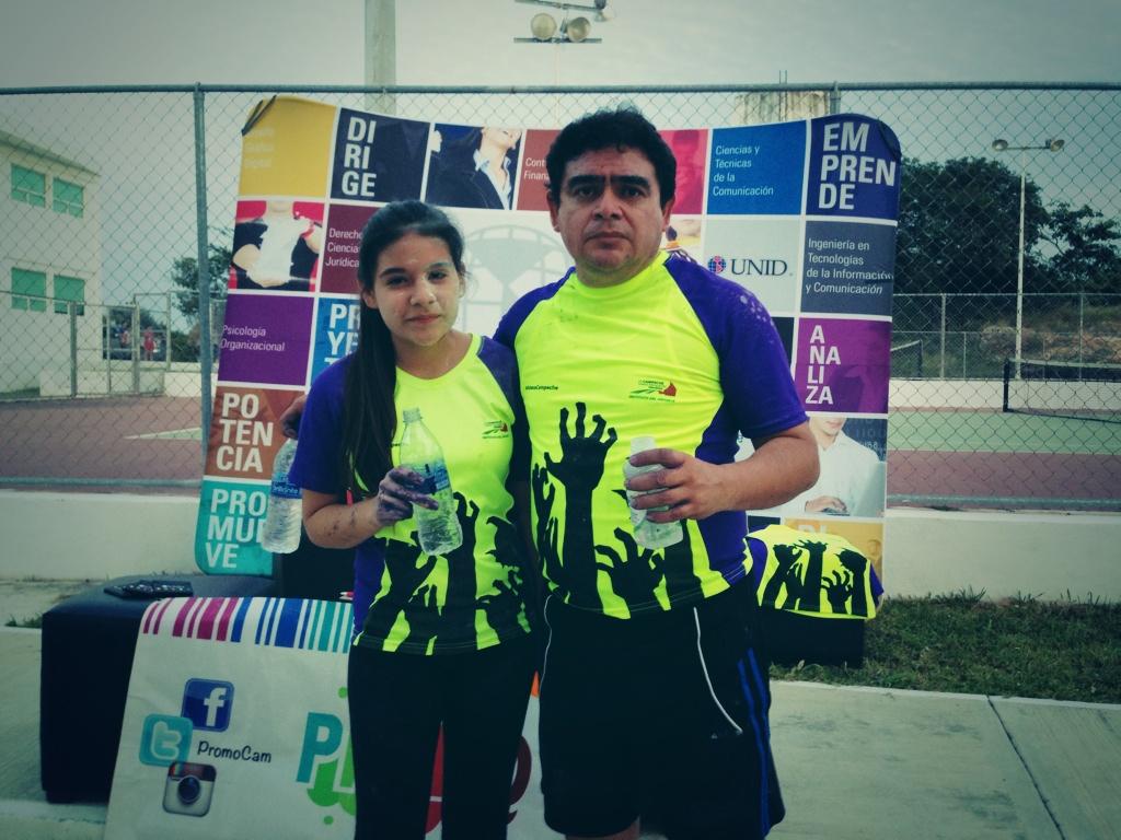 UNID_Cpe's tweet image. UNID y @PromoCam presentes en la carrera #ZombieRun de @AztecaCampeche