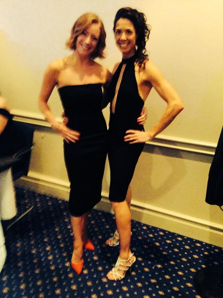 Emsharris's tweet photo. Me and the amazing @MrsLoader at the #FitForToday Christmas party. 💪❤️👍🎄🎅 http://t.co/bknBNJ6baw