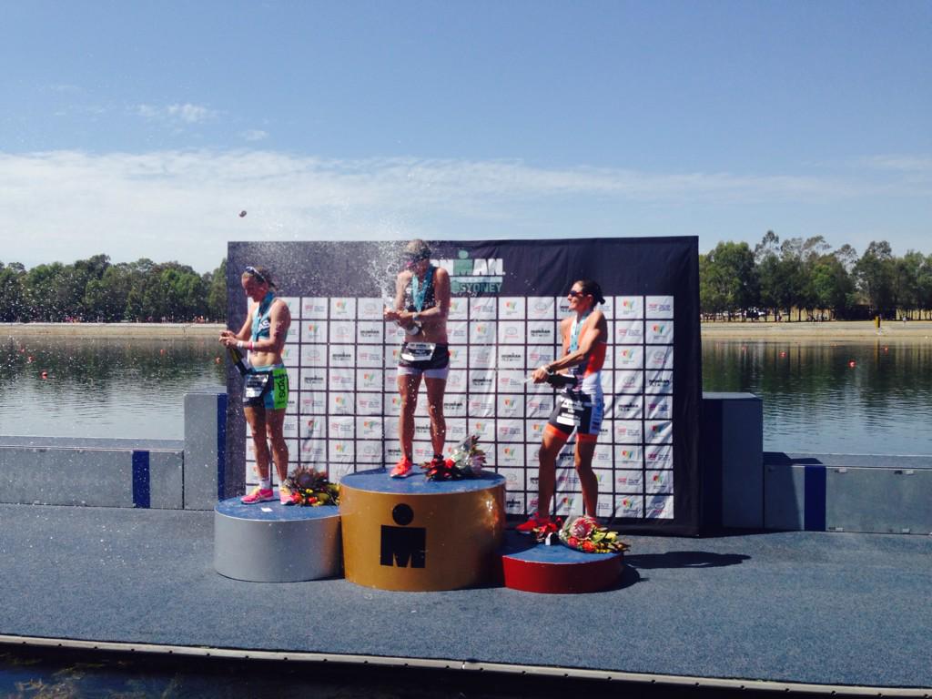 IRONMANOceania's tweet image. The strong pro women's podium 1. @
Anja Beranek 2. @Gina_Crawford 3. @Lisa_marangon #powerdisplay