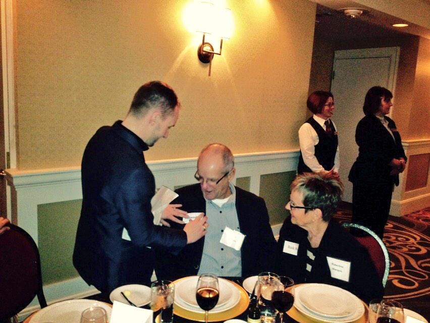 ChefMichaelSmth's tweet image. We&apos;re off to a great start at #table14 at #TwasTheMonthB4 @AlgonquinResort