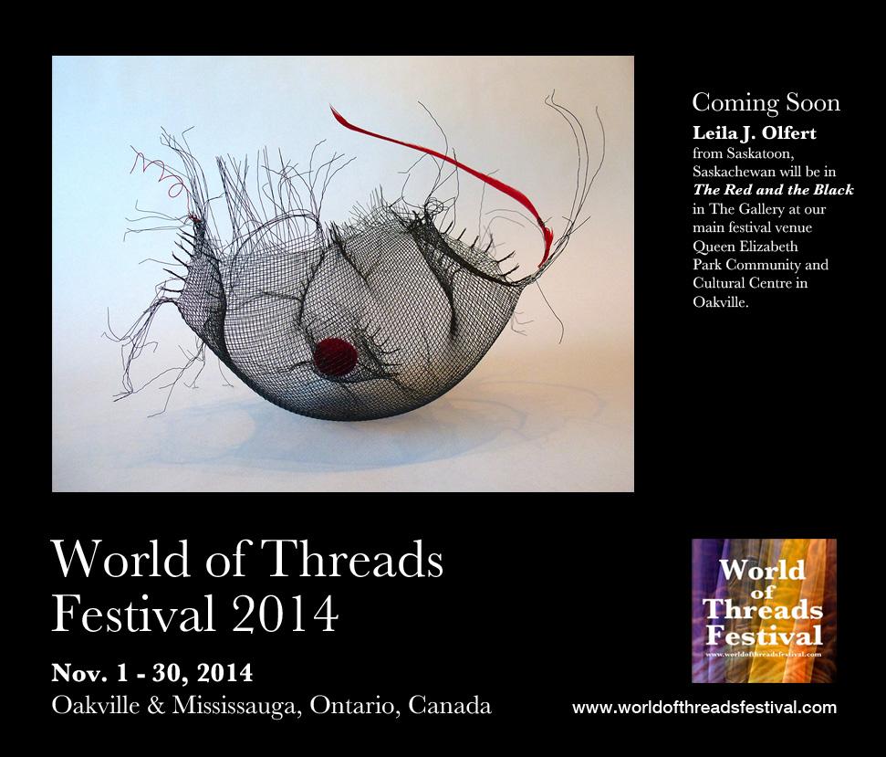 Last day tomorrow #worldofthreads Festival. Ends Nov 30.  Don’t miss out.  
Info worldofthreadsfestival.com/exhibitions_me…