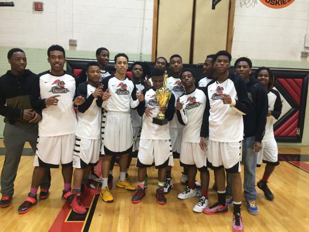 ... Auburn Knights, on winning the first 205 Tip-Off Classic championship