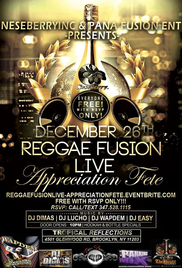 djdimas507's tweet photo. December 26 the place 2 be is Tropical Reflection. Make yor reservation know by logging to http://t.co/fH6FEipYU4 http://t.co/zcbIHEokgR