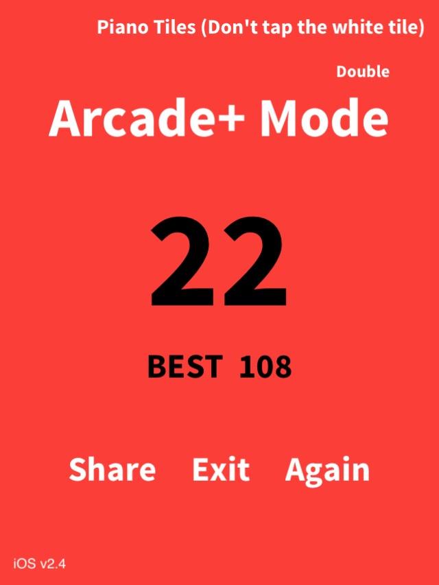 InsuranceBrian's tweet photo. Double Arcade+ Mode, 22 pts! Who can beat me in @PianoTiles -> http://t.co/7K4HOoUP8c http://t.co/9QV2DfZ1AQ