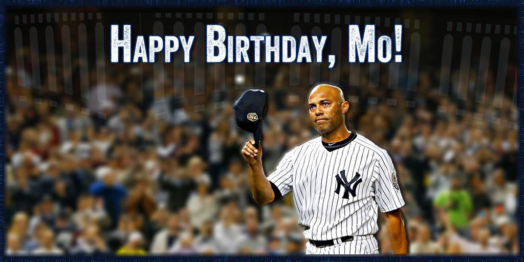 Happy birthday to The Sandman, Mariano Rivera 