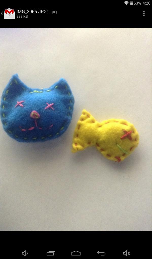 meowbook's tweet photo. First try making some catnip toys http://t.co/6DBaVH0gxY