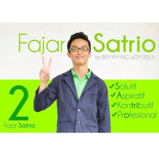 Dan berikut profile no 2. Fajar satrio
