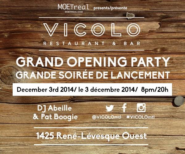Are you Ready for the grand opening of Vicolo Restaurant?  facebook.com/events/2962866…