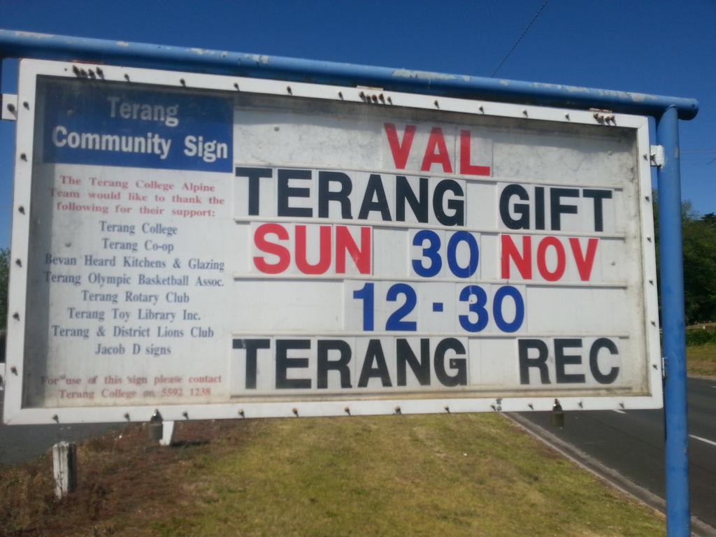 The VAL roadshow continues - a beautiful day in Terang #VAL