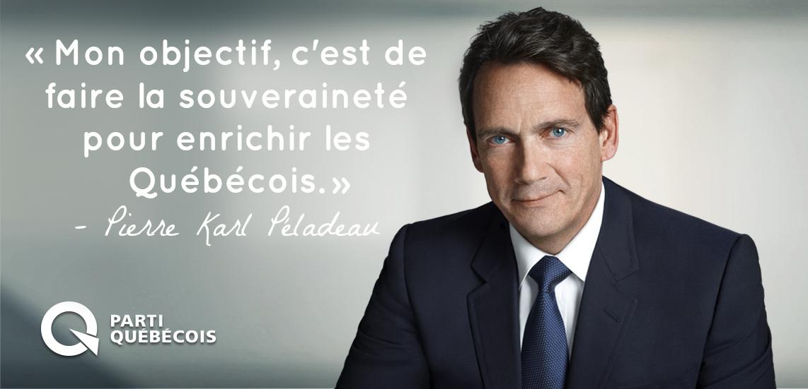 PL_qcpoli's tweet photo. « Mon objectif, c'est de faire la souveraineté pour enrichir les Québécois » - PKP. #PolQC #AssNat #ChefferiePQ http://t.co/Hd0KxiU2Vz