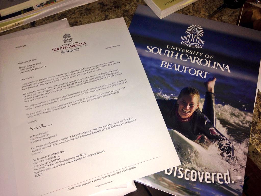 chelselizas's tweet image. Got in to USCB #ohword