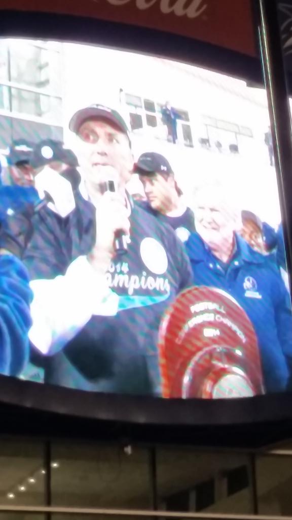 NotCoachFritz's tweet photo. #SunBelt #Champs2K14 #HailSouthernAndNoPlaceElse #GATA #LetsGoBowling http://t.co/xxnu151agS