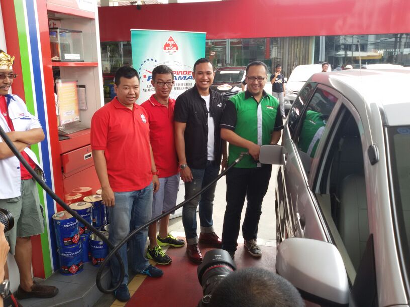 Simbolis pengisian bbm pertamax @pertamaxIND #OlimpiadePertamax