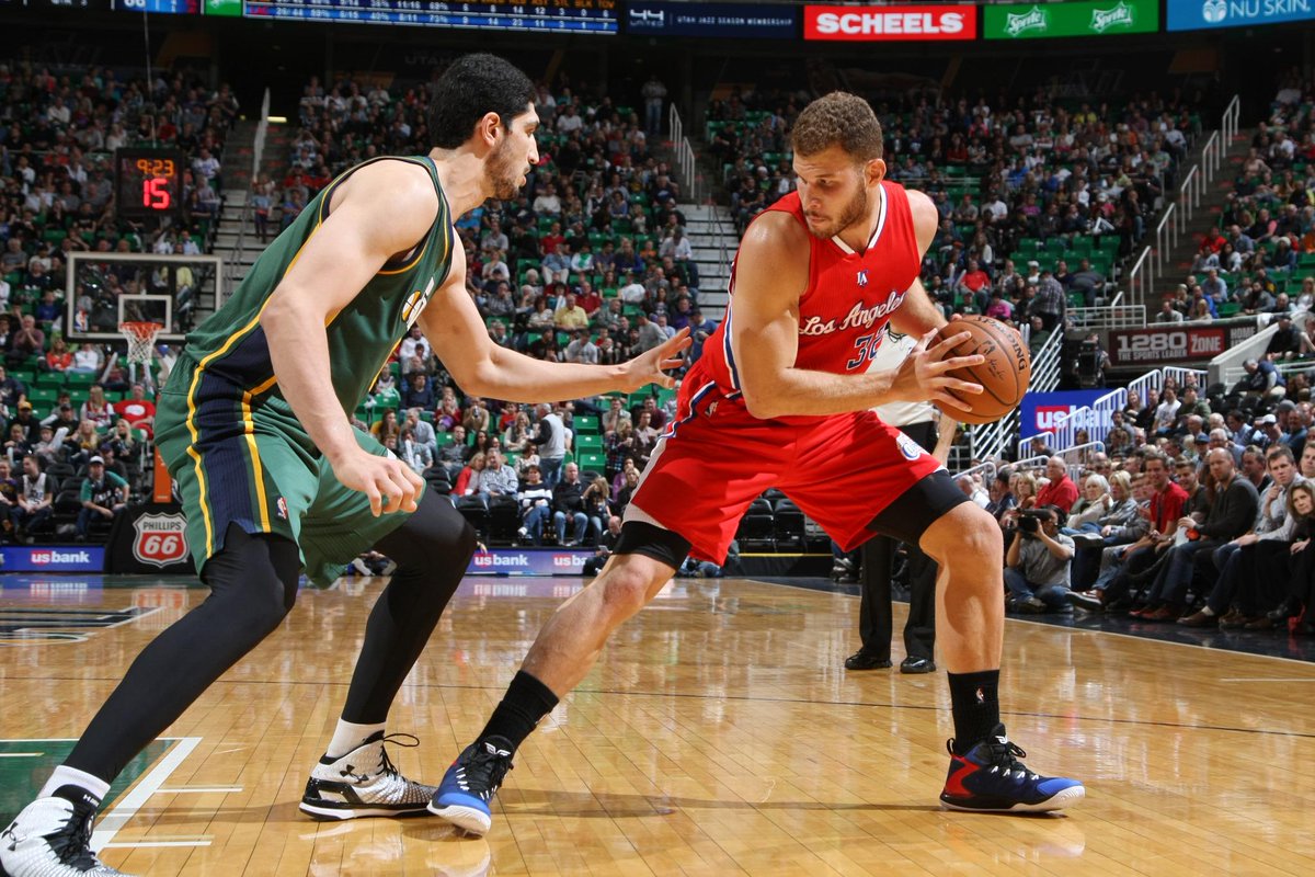 NBA's tweet image. Led by Blake Griffin (28-6) and CP3 (17-10) the @LAClippers took down the @UtahJazz in convincing fashion, 112-96!