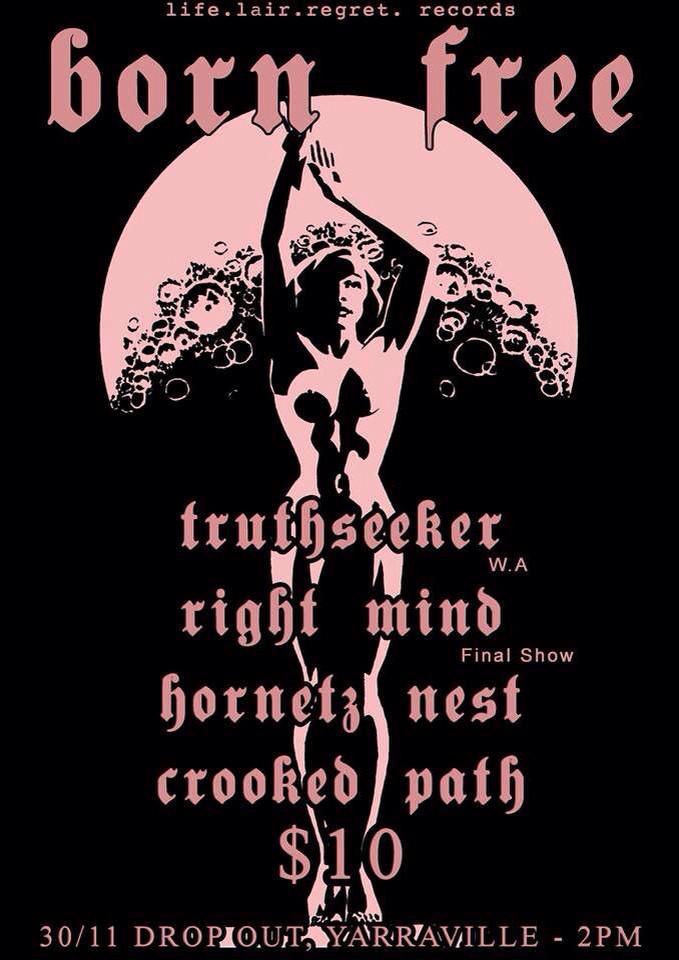 Born Free at dropout tonight. Doors at 5pm, roll out!