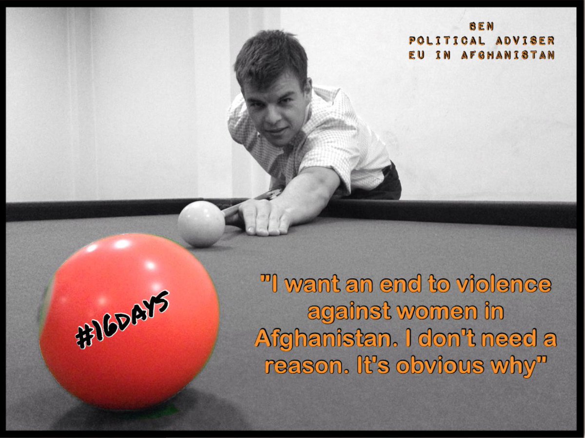 End violence against #women! #EndVAW #SayNO_UNiTE #herAfghanistan
#orangeurhood #16Days