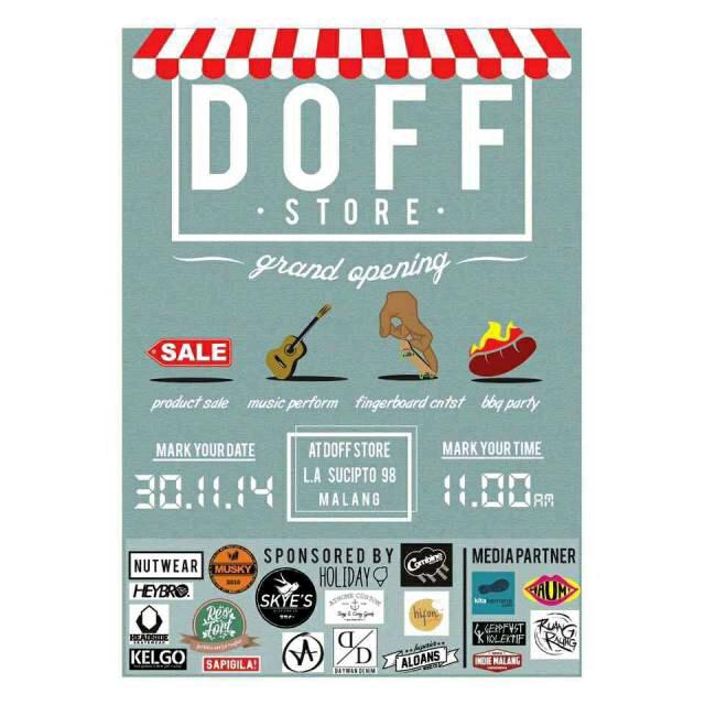 NOW! Grand opening <a href="/doffstore/">bbccdd</a> mari ngobrol bareng sambil barbeque :))