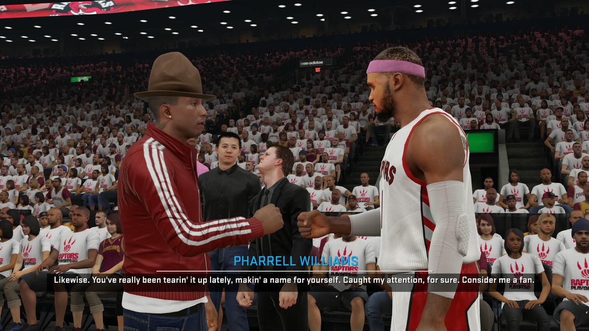 _abanashi's tweet photo. Pharrell Willams liking my performance!#ThatHatDoe #PS4share http://t.co/lNwxVKzpfA