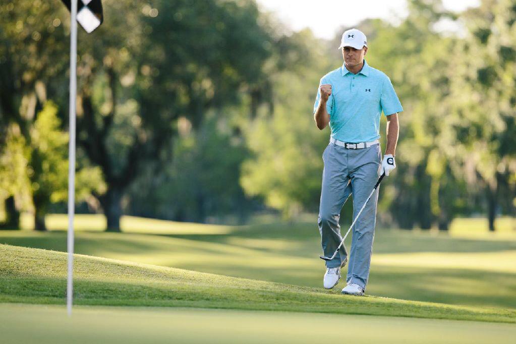 UnderArmour's tweet photo. Congrats, @JordanSpieth. 2014 @AusOpenGolf Champion. #IWILL http://t.co/Qn5dWaDLqR