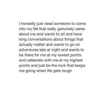 All I want