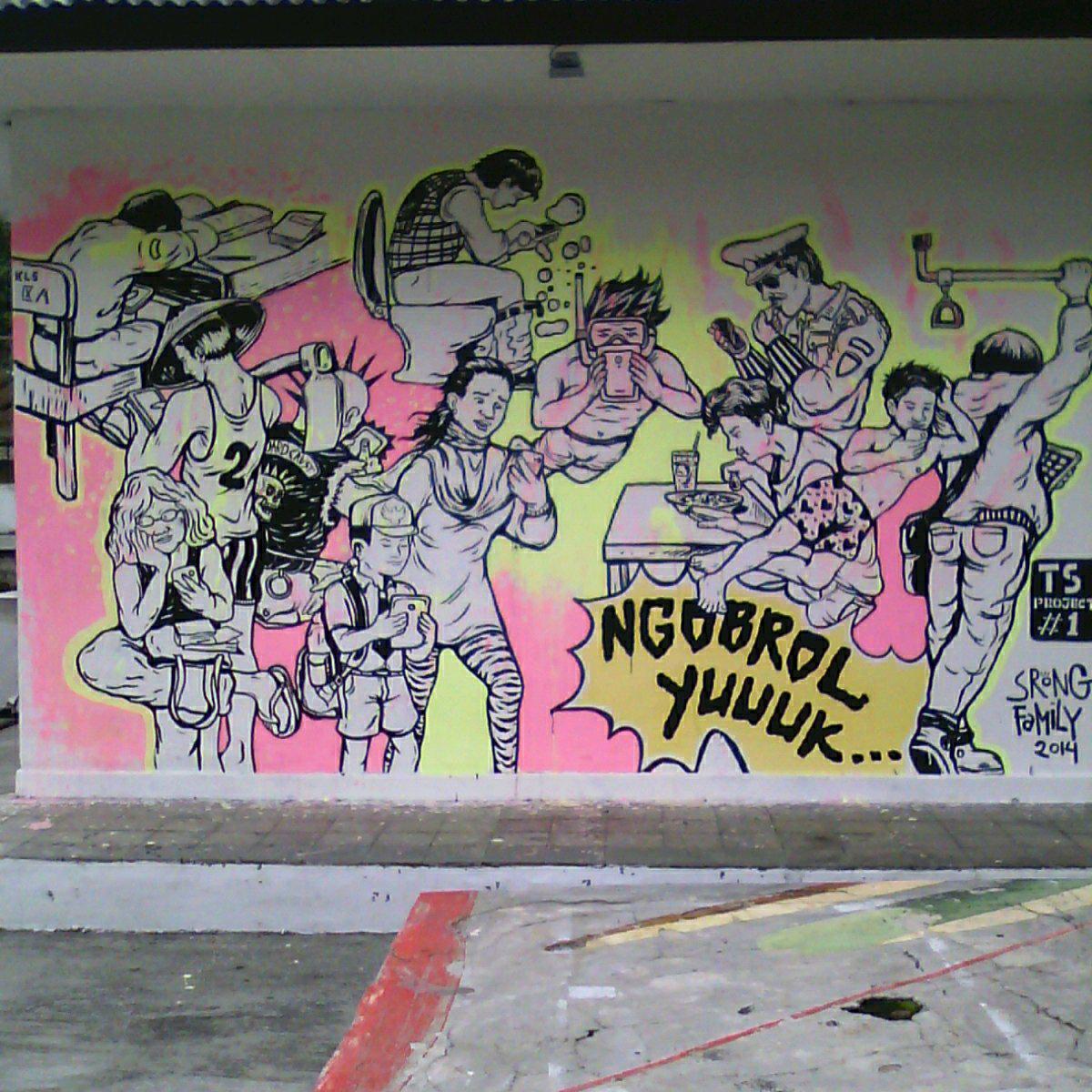 Good art and good message too.  Yogyakarta istimewa.   :)