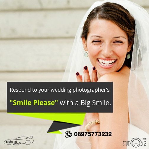 Avail the mobile #teethwhitening service, benefit from #SmilesOnWheels! 

#Goa