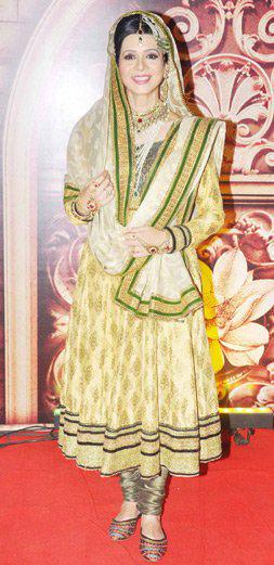 white christmas dresses Jodha Akbar Movie-Inspired Dress by Kirti Kapoor main image 0