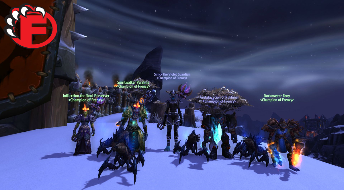 Frenzyguild's tweet photo. Server First (Oceanic 3rd) Challenge Mode: Gold!
Congrats to Aestela, Verathis, Smick, Inflicction and Tøny! http://t.co/1jmAD7J5is