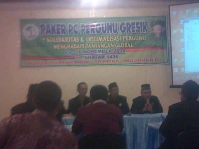 pergunu_drj's tweet photo. Raker Pergunu Gresik di Hotel_PuriGendis_Trawas_Mojokerto_29 - 30 Nop 2014 bersama PAC_KKMI_MWC Ma'arif Se-Kab.Gresik http://t.co/hMJrja372G