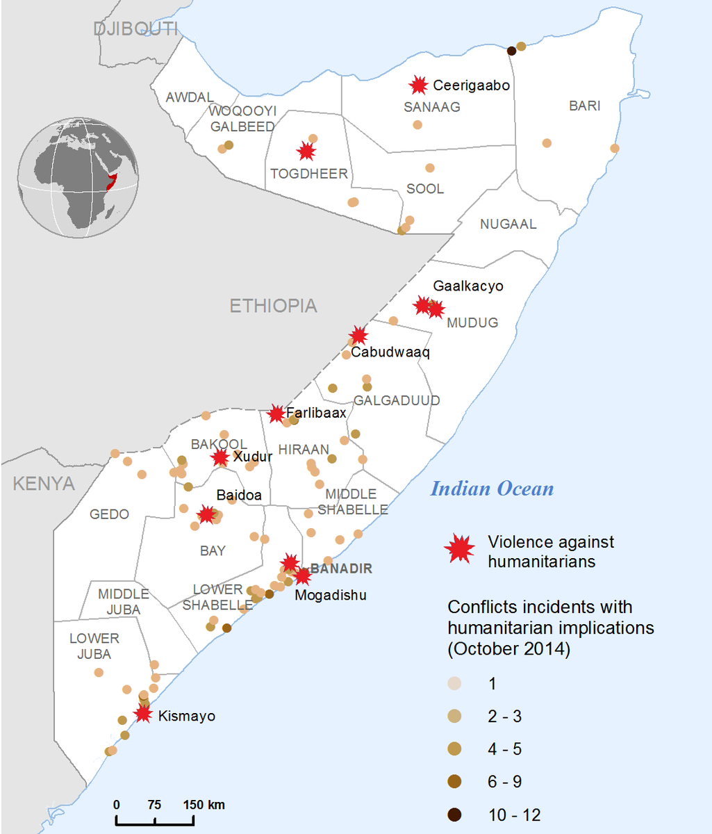 UNLazzarini's tweet photo. Over 220 conflict incidents with #humanitarian access implications registered in Oct alone: http://t.co/ovKaz0kosw http://t.co/aZ8z1AYLj8