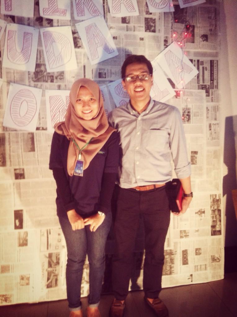 habibarizky's tweet photo. Sama M.Iman Usman nih! #kitamasadepanindonesia @IMIndonesia2014 @BEMFIAUB http://t.co/pOLJyFLs7y