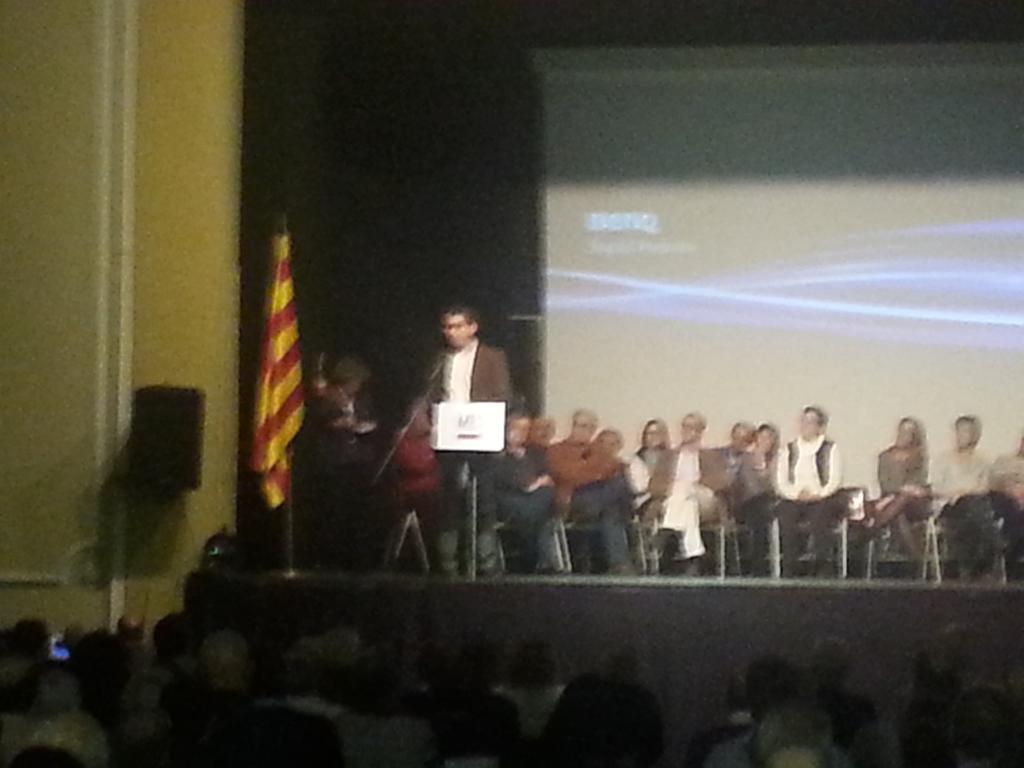 sóc <a href="/JordiMartiGrau/">Jordi Martí Grau</a> de @MESesquerres . Avui hem tornat el socialisme catalanista a escena