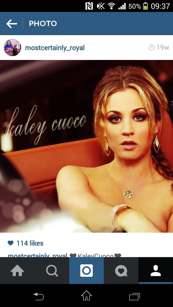 Happy Birthday Kaley Cuoco  