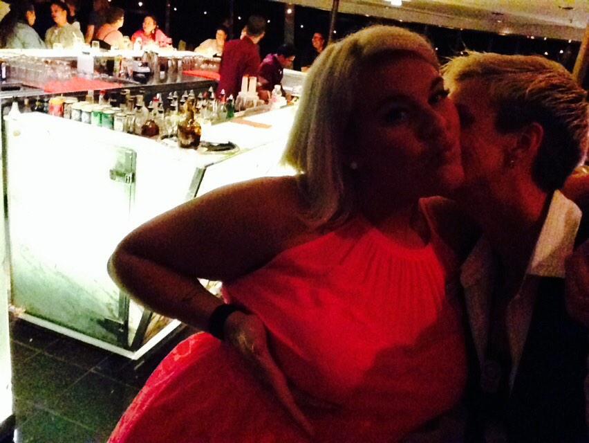 christitris's tweet photo. @SheWired @OliviaTravel  "Solos" coordinator, Sara, always makes the single ladies feel special!! http://t.co/xpTbrmDkSB