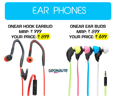 Check out our ONear Ear buds &amp; ONear hook Earbuds for athletes to listen to music while exercising.