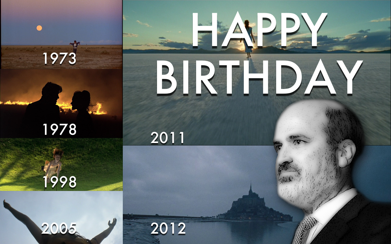 Happy Birthday to the greatest american filmmaker, Terrence Malick. 